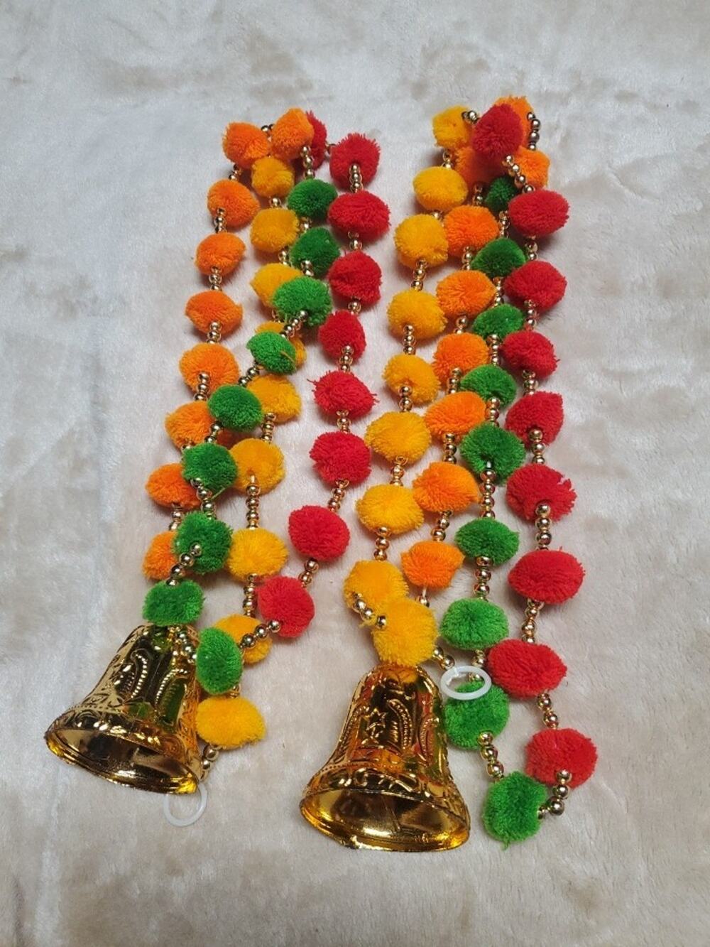 Pom Pom Door Hanging Toran, Latkan .Bandarwar DECOR 2